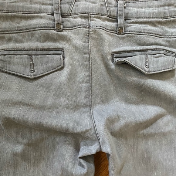 Daughter of The Liberation Anthropologie Gray Wide Leg Jean - Picture 6 of 6